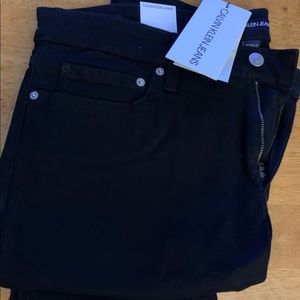 Calvin Klein Slim Fit Forever Black Jeans W34L32